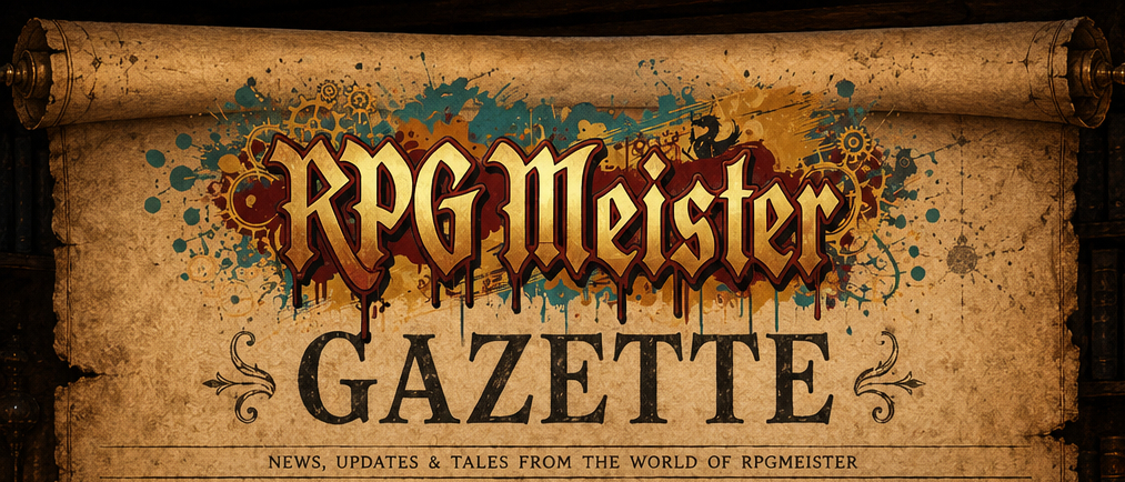 The RPG Meister Gazette